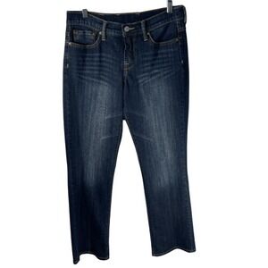 Lucky Brand Easy Rider Bootcut Jeans‎ Dark Wash Stretch Size 4 Western Retro